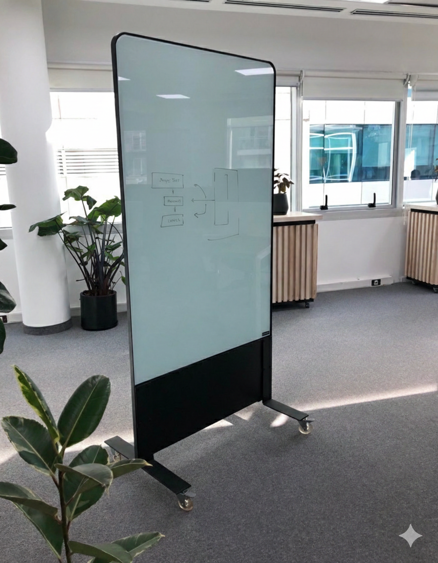 Cristal Boards Móvil Vertical BiFaz